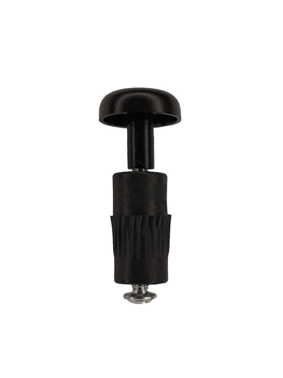 Заглушка рейлинга простая черный TE07.0006.14.799 REJS 