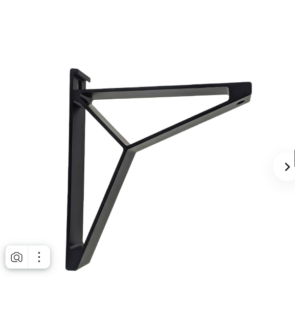 Полкодержатель Airone Eureka Италия  черный 