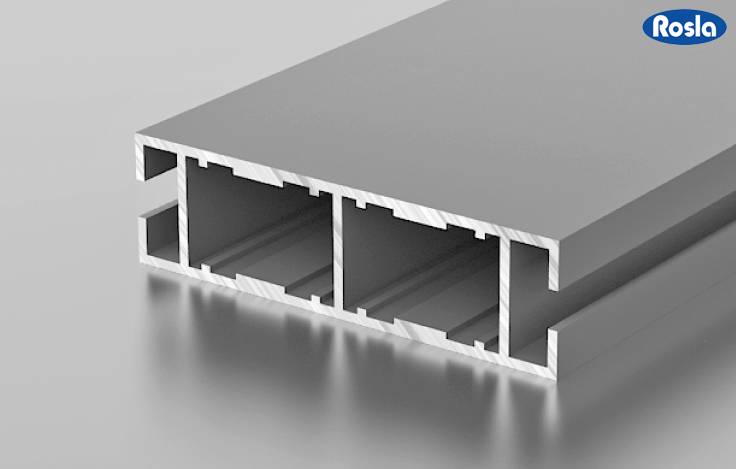 Алюминиевый профиль Росла С 1-12 серый 3 м 