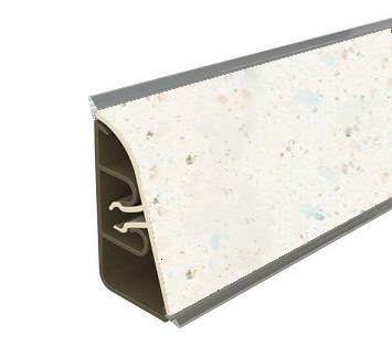 Плинтус Лукка - АР740 - 4 200мм пластик Termoplast 