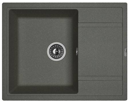 Мойка Липси 650 Черный 650х510х200мм прямоугольный 1 чаша Florentina 20.125.С0650.102 