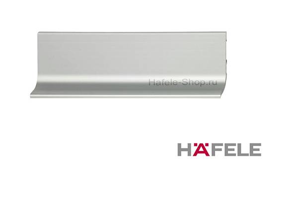 126.37.900 Ручка профильная  L-образная горизонтальная 2 500 мм Алюминий Металл Hafele