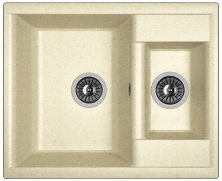 Мойка Астра 620 K Латте 620х510х200мм прямоугольный 1,5 чаши Dr.Gans 25.065.D0620.403 