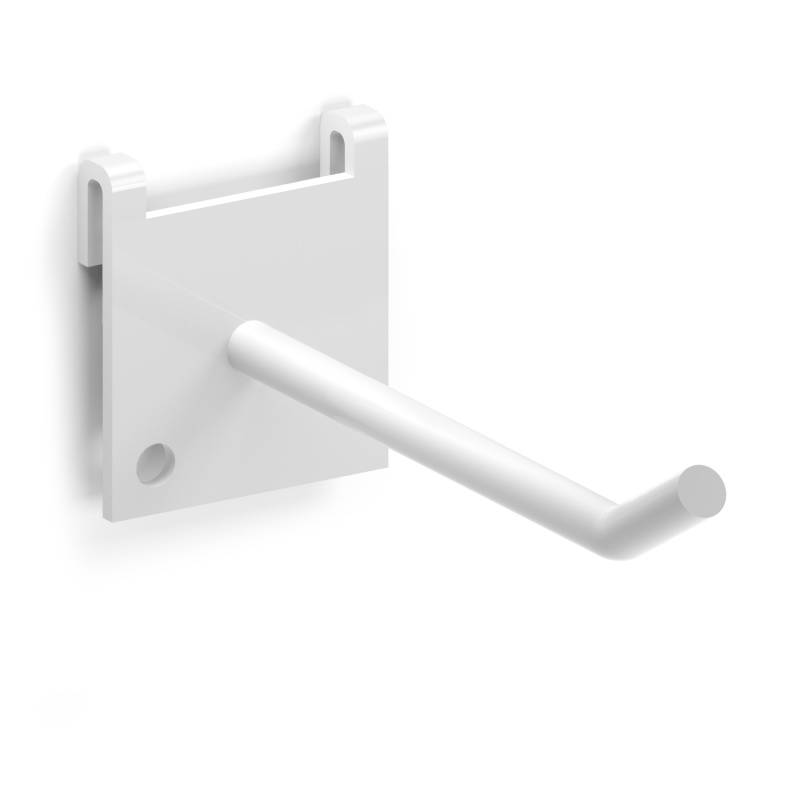 Крючок длинный для перфорированной панели, 33х29х83 мм Металлик 