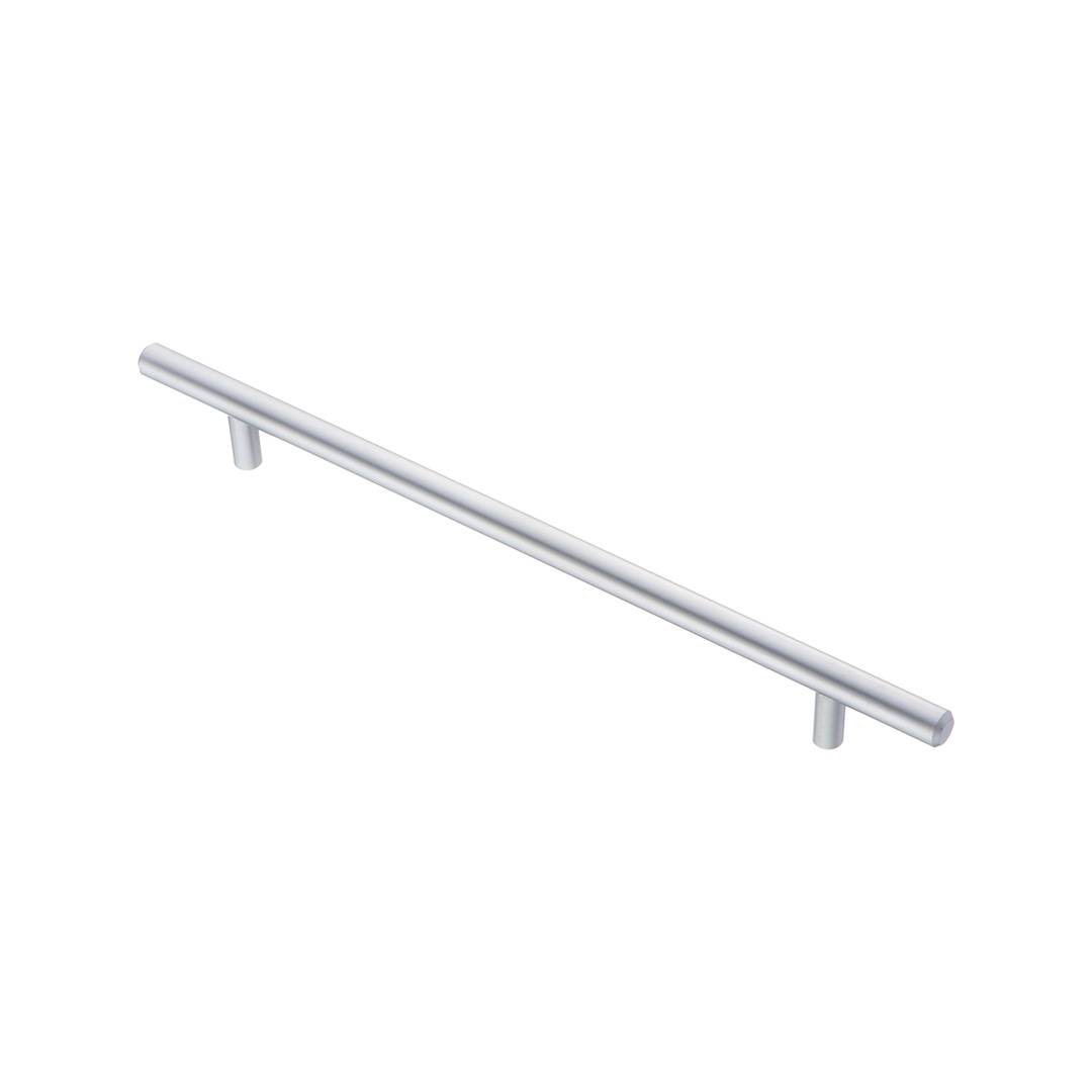  Ручка рейлинг 224 мм Хром матовый d=12 Металл KERRON