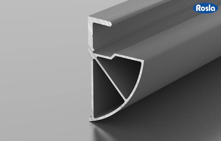 Алюминиевый профиль Росла L 10-01 анодированный 3 м 