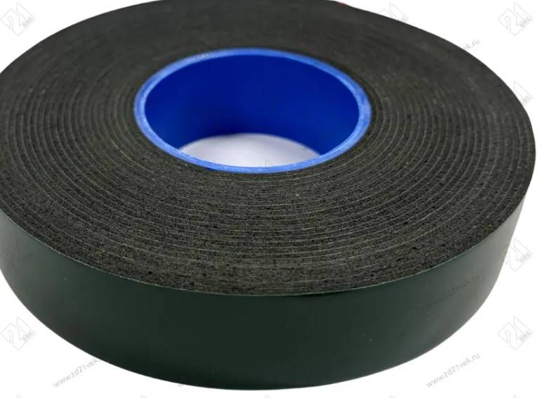 Скотч двухсторонний для зеркал 19х25м зеленый