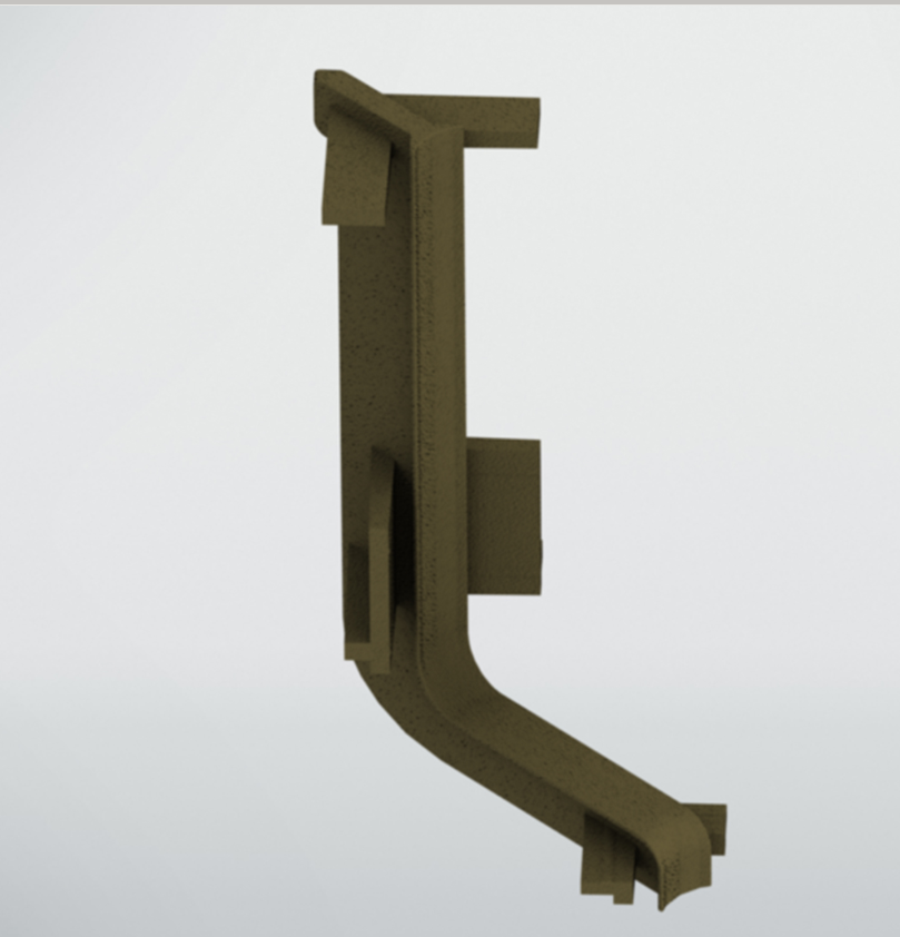 Угол внутренний Универсальный Черный матовый Rehau 13396901444 