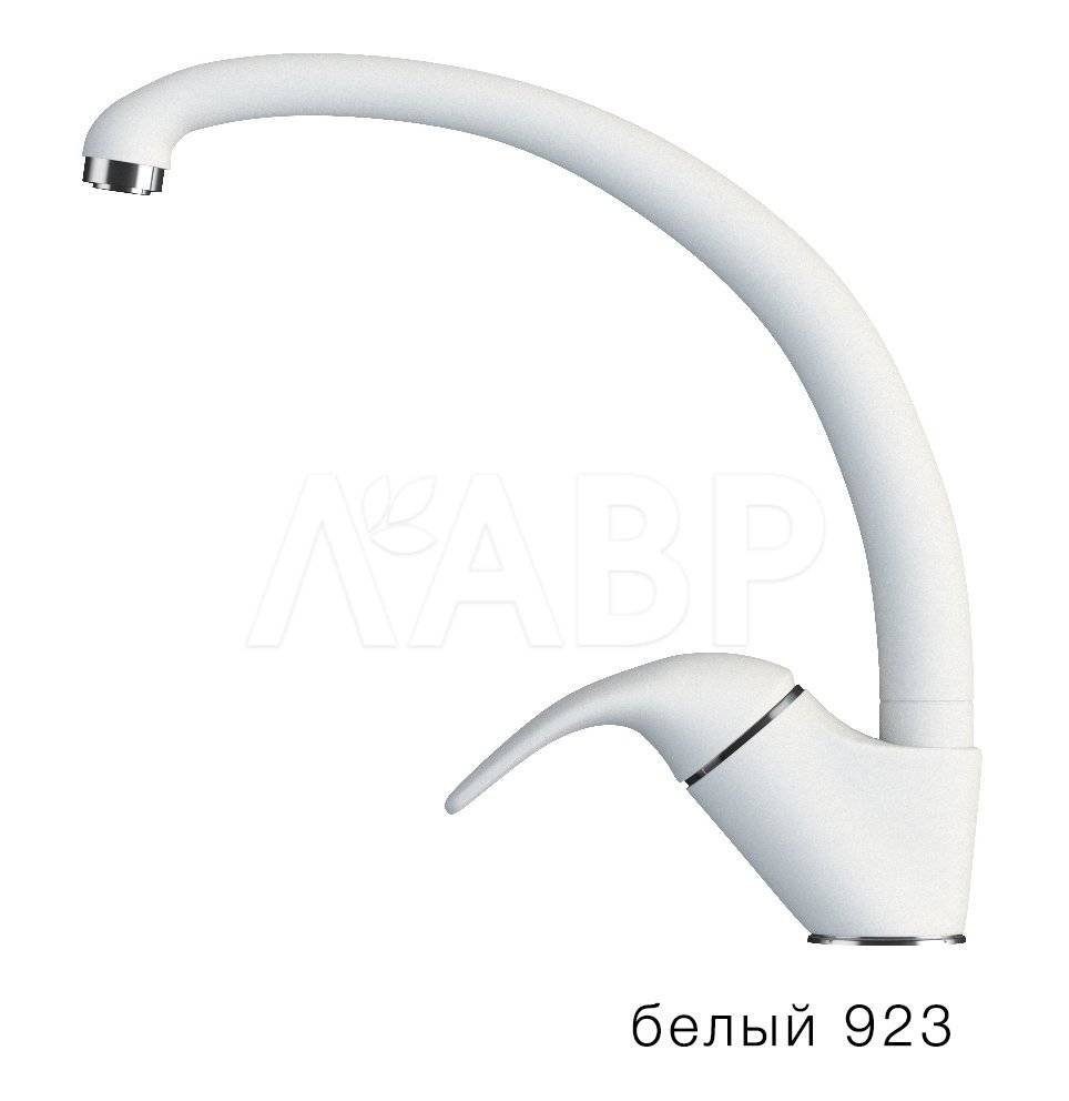 923 Смеситель TOLERO Белый высокий Polygran 
