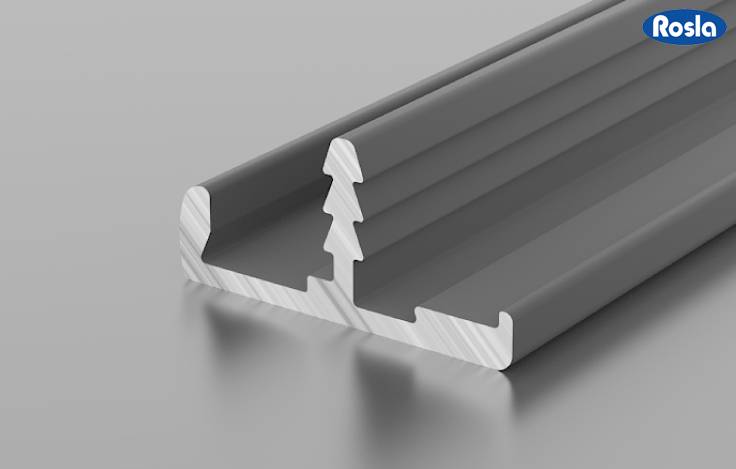 Фасадный профиль Росла ДР 1-14 шампань 3 м для 18мм 