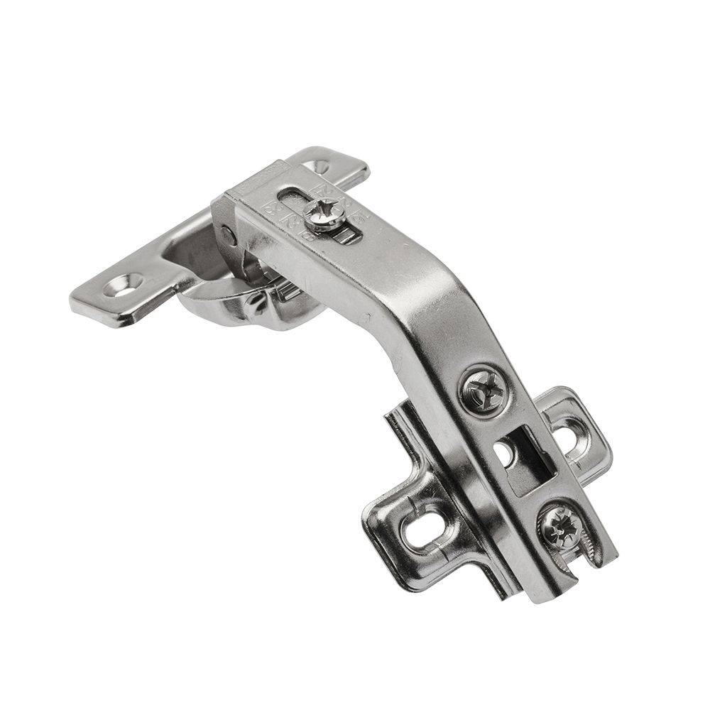 20452 Петля 135гр. для ск. дверей 55 гр. DTC Pivot-Star Snap-On никель +пл.18702 