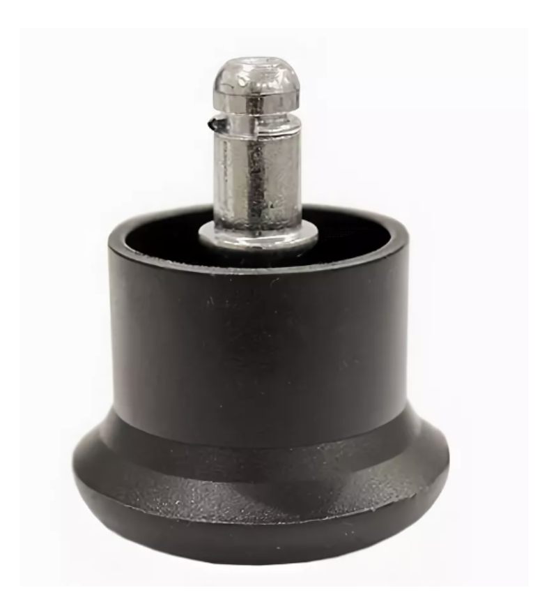 Опора "Глайдер" Н-34мм со штырем 11мм, для кресел черный 