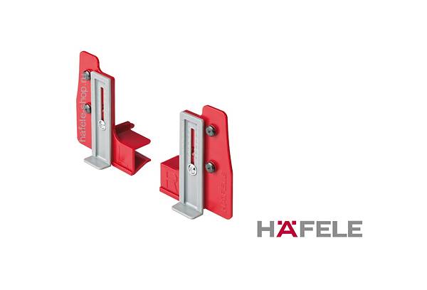 Мебельный кондуктор Moovit MX разметки отверстий для крепления фасада ящика Hafele 553.69.035