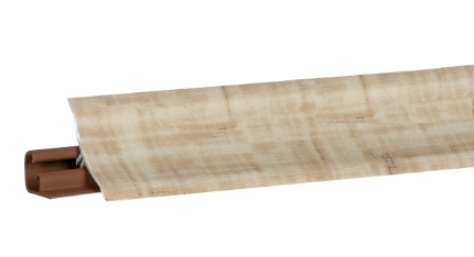 Плинтус Лен - AP120 - 3 000мм пластик Termoplast 