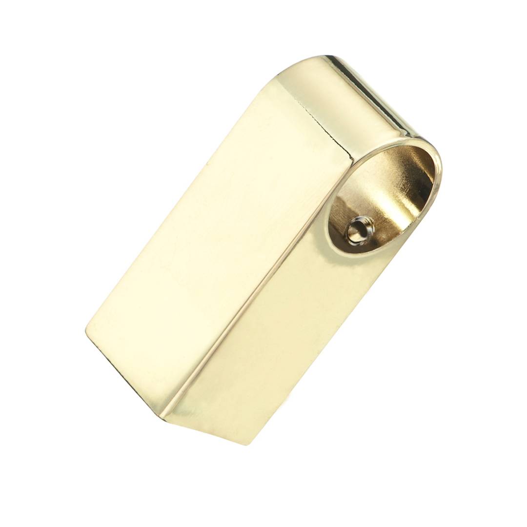 Держатель рейлинга прямой "Модерн" золото RAT-13 OT Lemax 