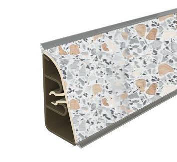 Плинтус Ракушки - АР740 - 4 200мм пластик Termoplast 