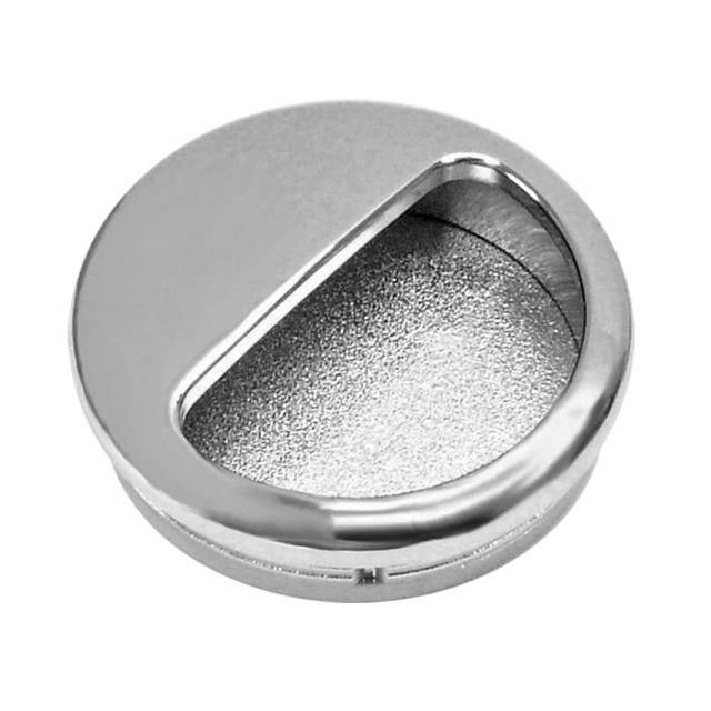 Р1 Ручка врезная Хром Пластик Алди