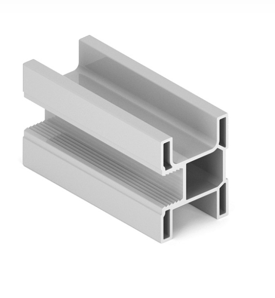 Хром матовое Стандарт Вертикальный профиль Smart Анодир. 5,4 м 