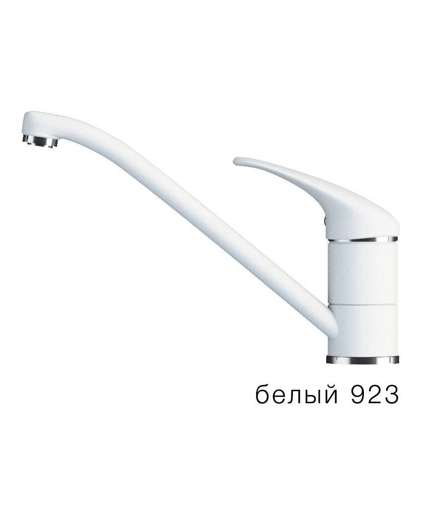 923 Смеситель TOLERO Белый низкий Polygran 