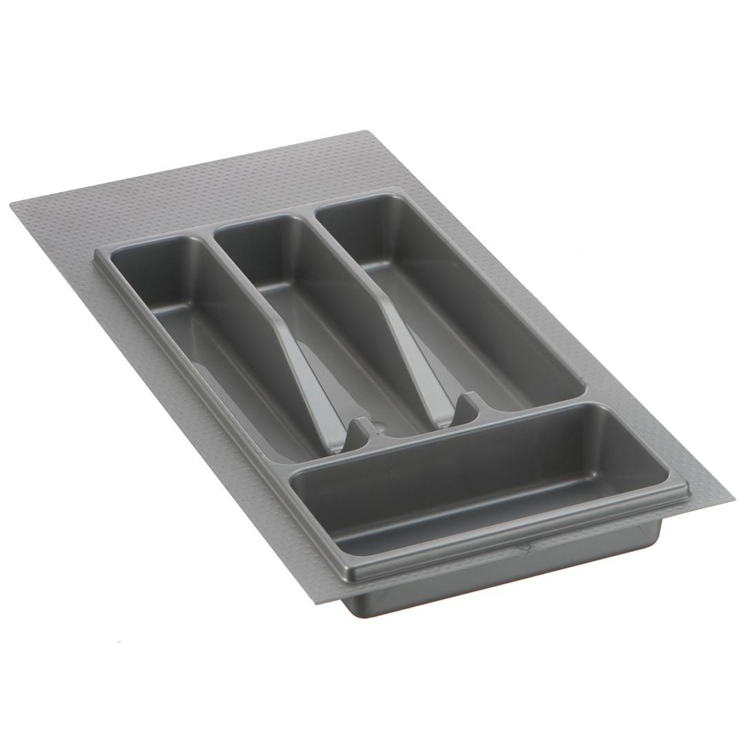 Лоток для столовых приборов 300мм серый M 270х490мм Volpato 