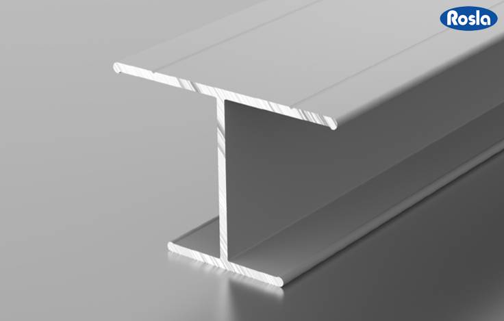 Профиль горизонтальный средний SK 1-04 серебро анодир. 3 м Росла 