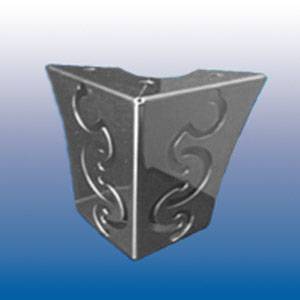 Опора FF A 301 80 мм хром 