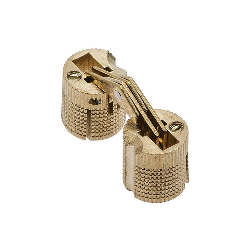 Петля ломберная 180 гр. d10 мм GTV латунь 50151 (21-07) 