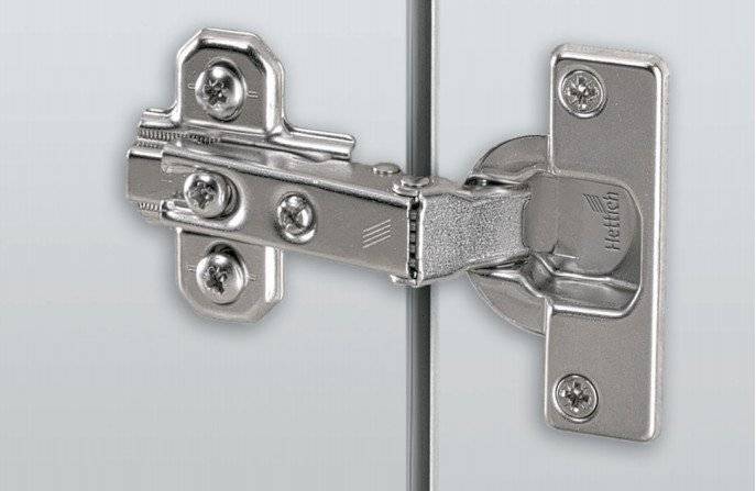 Петля 90 гр. Вкладная Hettich SlideOn никель (2333-T42/26-K16) 107866206 