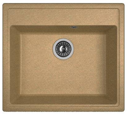 Мойка Ника 570 Терра 570х510х200мм прямоугольный 1 чаша Dr.Gans 25.070.D0570.405 
