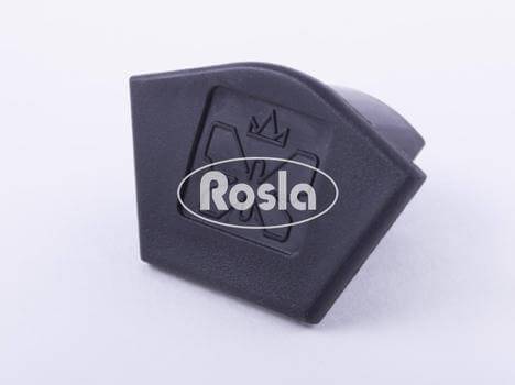 Заглушка Росла С 2-10 серый пластик 