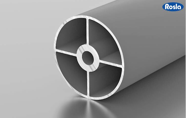 Труба круглая Росла М 1-02 анодированный 3 м 