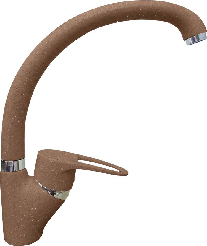 1024307GF Смеситель 1024 D-40 мм Терракот GranFest 