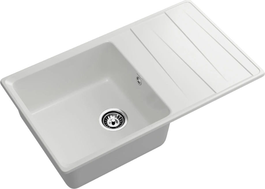 Мойка LEVEL 860L Иней 860х510х200мм прямоугольный 1 чаша GranFest GF-LV-860L иней 