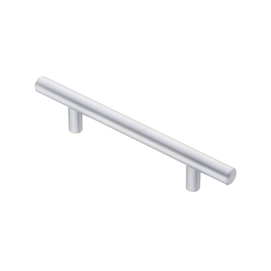  Ручка рейлинг 96 мм Хром матовый d=12 Металл KERRON