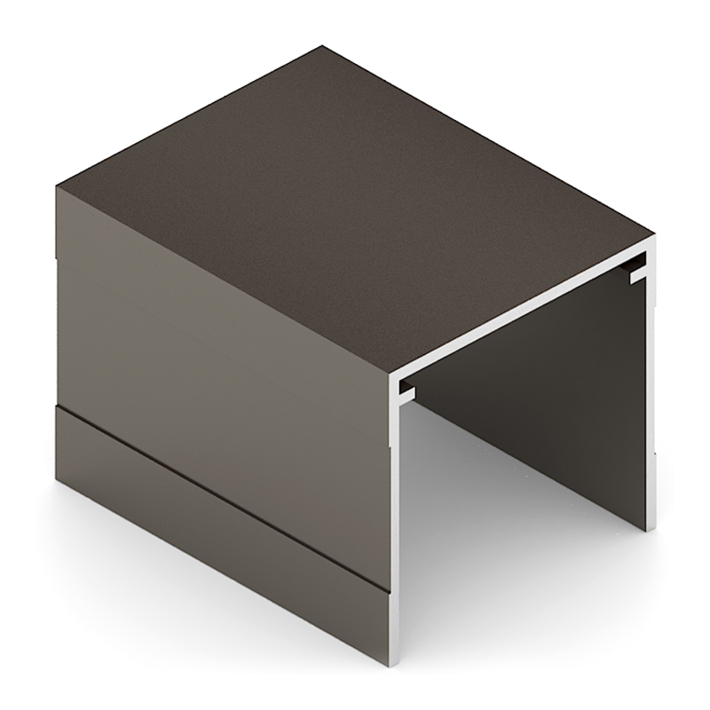 Бронза матовая Стандарт Однополозная направляющая верхняя Анодир. 5,4 м 