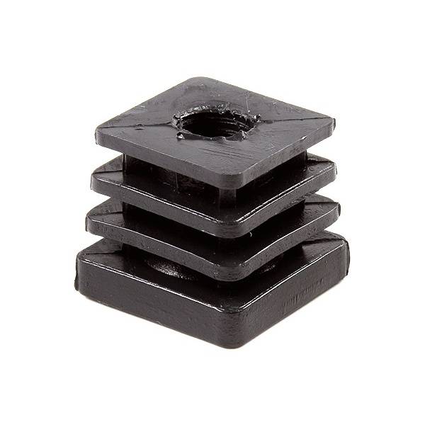 Заглушка пластиковая PRIMO SYSTEM 25х25 ТР69 черный 