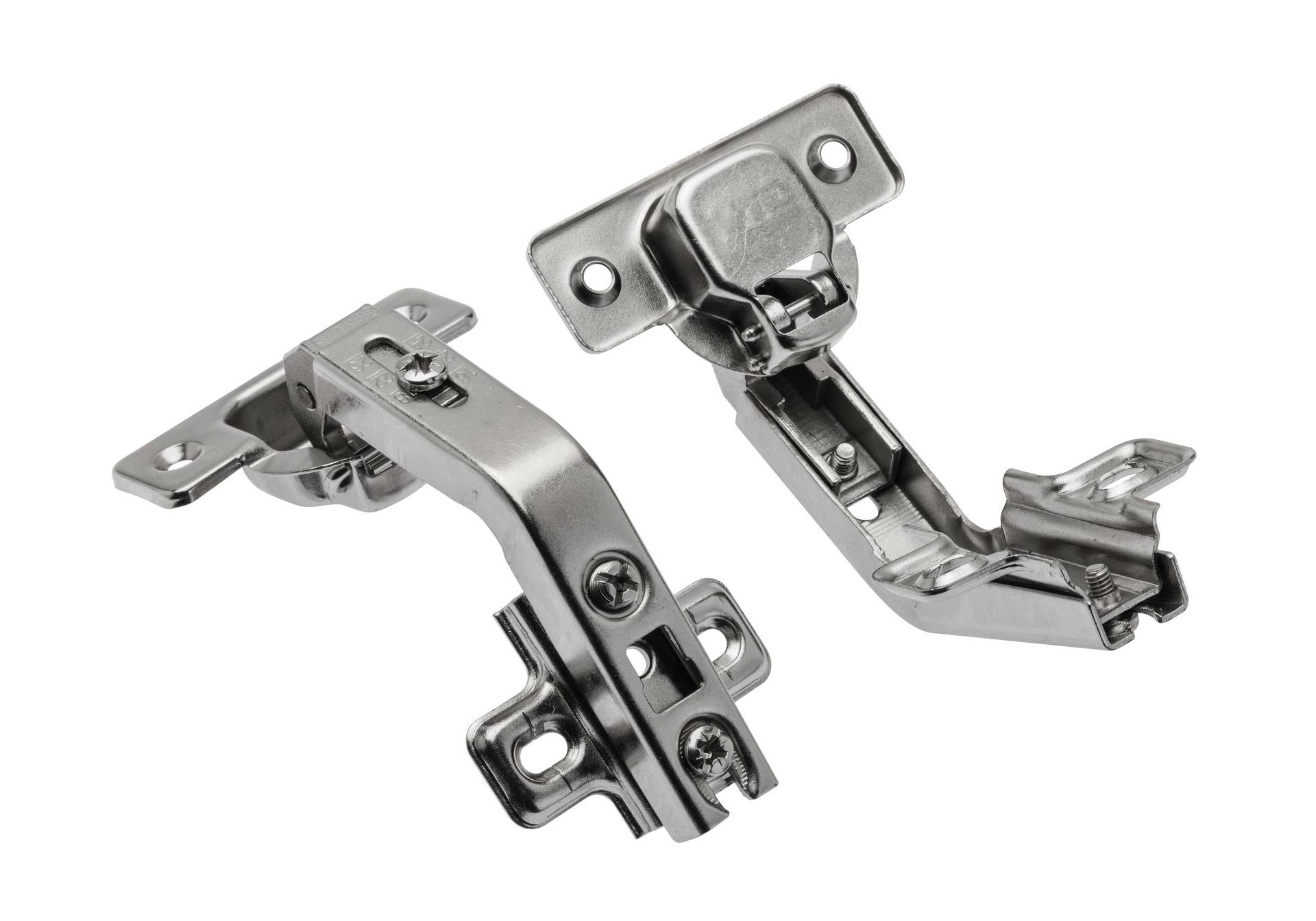 Петля 110 гр. 135 гр. Lemax б/доводчика никель 