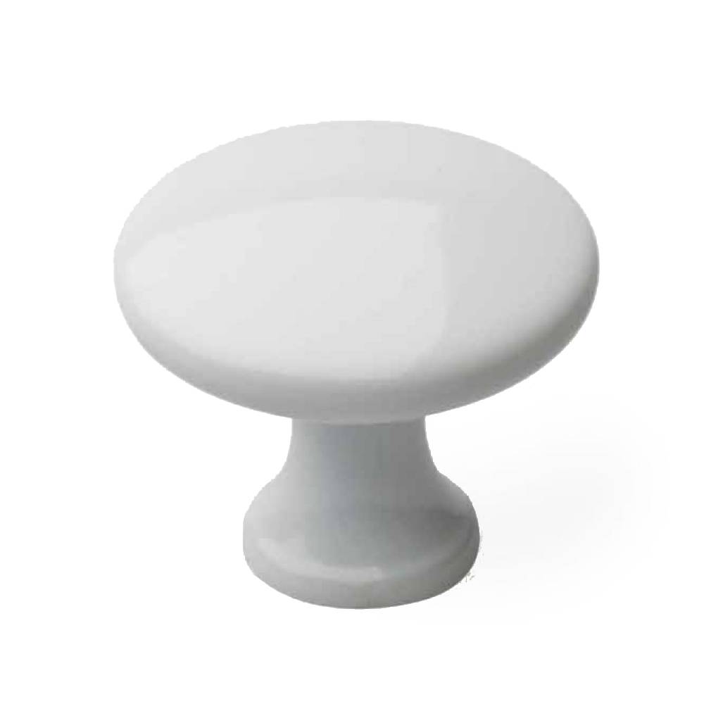 FK708 knob WT Ручка кнопка Кнопка Белый Металл Paolo Mozerro