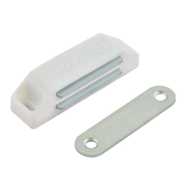 Магнит мебельный большой белый 