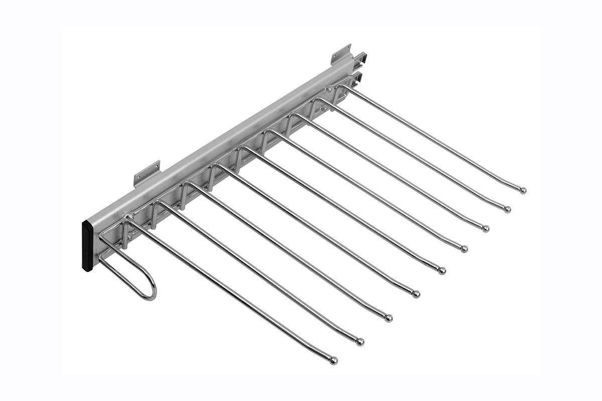 Держатель для брюк выдвидная боковой крепеж левая 330x467x100 мм WW-WSLO00-01