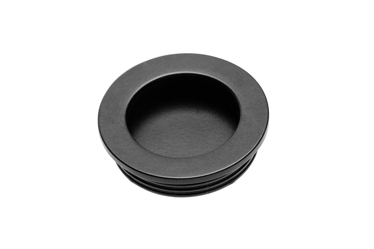 UZ-00В224-20 Ручка врезная 35 мм Черный Металл GTV