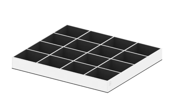  Вклад А2 520 большой для аксессуаров белый/черный