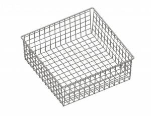 Корзина сетчатая 190х500х500мм белый Найди