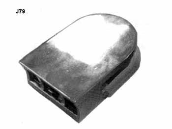 Держатель 79J разъемный к трубе хром Китай 