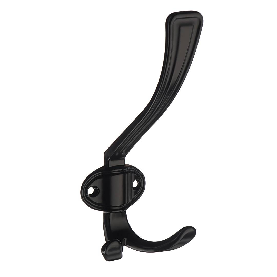 Крючок Черный матовый Металл KERRON KR 0310 BL