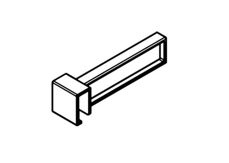 17453 Разгранич. на рейлинг DTC MagicPro MagicPro  мм Белый Лак 