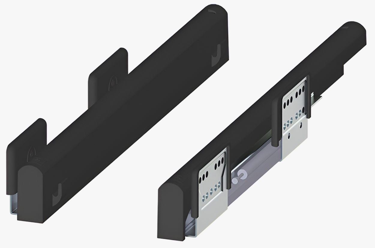 Направляющие Лак черный L-480 WE29.0649.01.061 REJS 