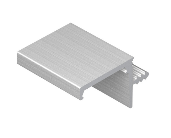 GOLA Ручка профильная  для верх.базы, под подсветку, врезная,для плиты 16 мм 5400 мм Серебро Крац. (