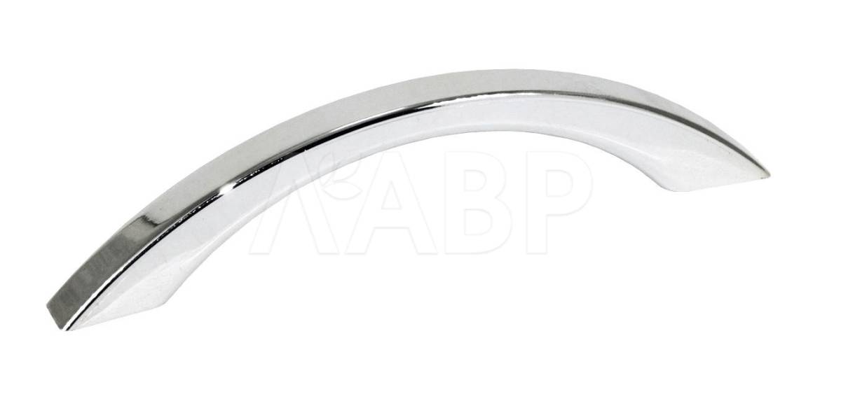 С7 Ручка скоба 96 мм Хром Пластик Алди