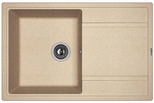 Мойка Липси 780 Песочный 780х510х200мм прямоугольный 1 чаша Florentina 20.270.С0780.107 